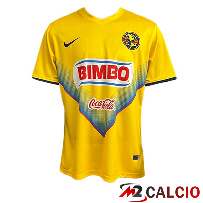 Maglie Calcio Club America Retro Prima Giallo 2013-2014  Maglie Calcio Club America Retro Prima Giallo 2013-2014