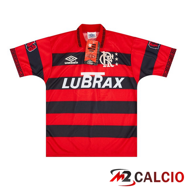 Maglie Calcio Flamengo Retro Prima Rosso Nero 1994-1995  Maglie Calcio Flamengo Retro Prima Rosso Nero 1994-1995