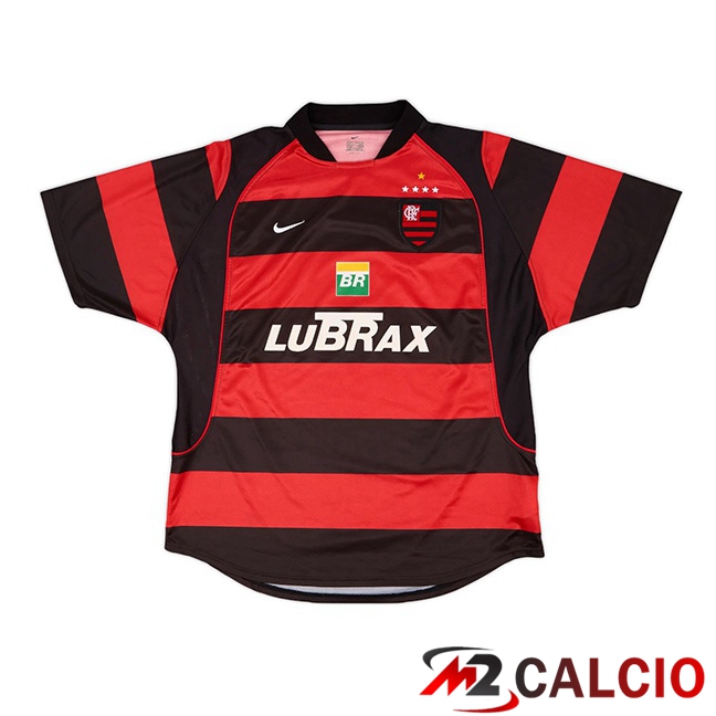 Maglie Calcio Flamengo Retro Prima Rosso Nero 2002-2003  Maglie Calcio Flamengo Retro Prima Rosso Nero 2002-2003
