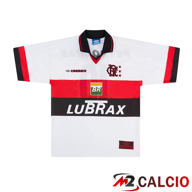 Maglie Calcio Flamengo Retro Seconda Bianco 1998-1999  Maglie Calcio Flamengo Retro Seconda Bianco 1998-1999