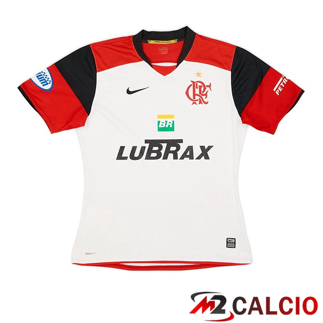 Maglie Calcio Flamengo Retro Seconda Bianco 2008-2009  Maglie Calcio Flamengo Retro Seconda Bianco 2008-2009