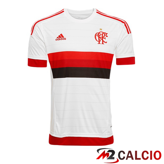 Maglie Calcio Flamengo Retro Seconda Bianco 2015-2016  Maglie Calcio Flamengo Retro Seconda Bianco 2015-2016