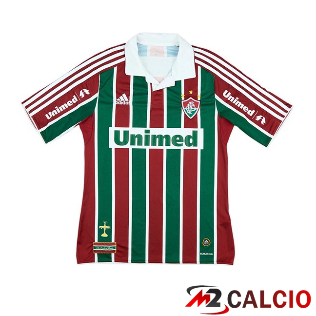 Maglie Calcio Fluminense Retro Prima Rosso Verde 2010-2011  Maglie Calcio Fluminense Retro Prima Rosso Verde 2010-2011
