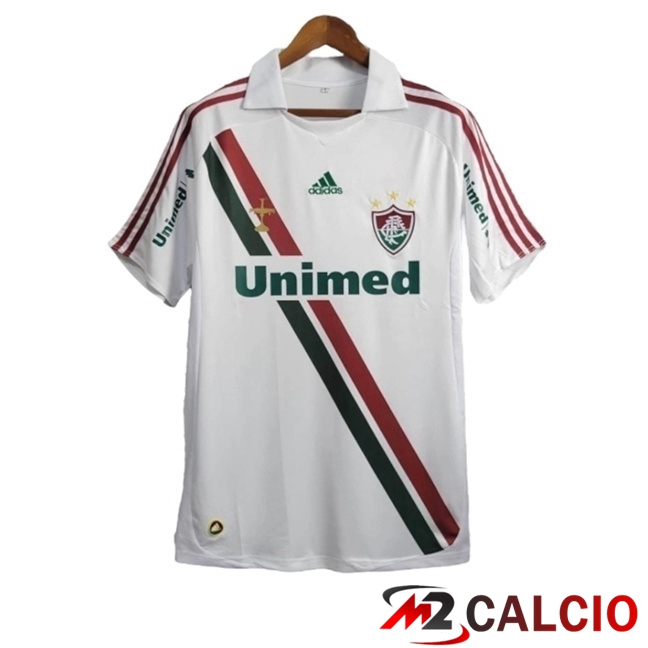 Maglie Calcio Fluminense Retro Seconda Bianco 2009-2010  Maglie Calcio Fluminense Retro Seconda Bianco 2009-2010