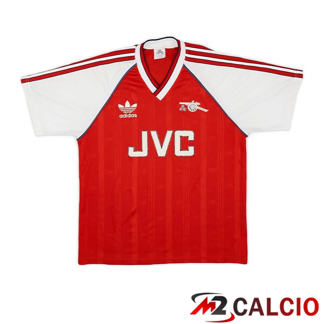 Maglie Calcio Arsenal Retro Prima Rosso Bianco 1988-1990  Maglie Calcio Arsenal Retro Prima Rosso Bianco 1988-1990
