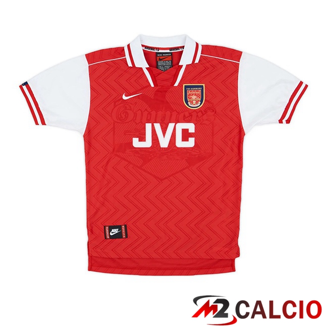 Maglie Calcio Arsenal Retro Prima Rosso Bianco 1996-1997  Maglie Calcio Arsenal Retro Prima Rosso Bianco 1996-1997