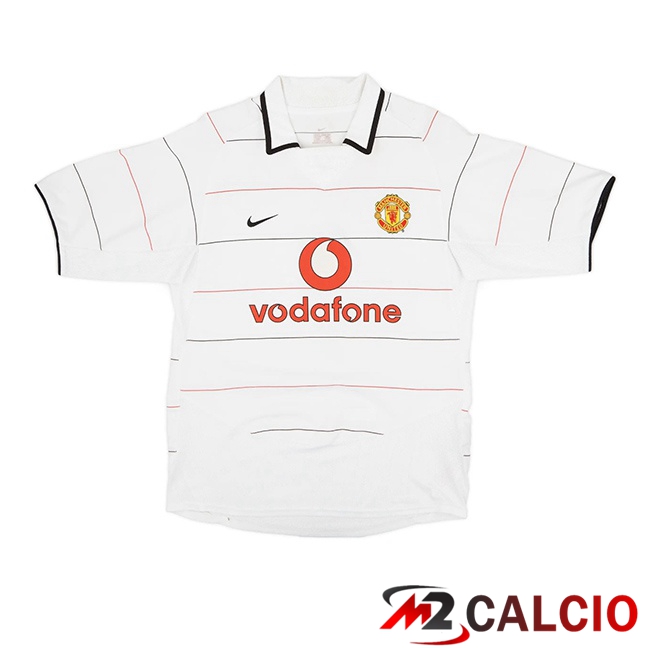 Maglie Calcio Manchester United Retro Terza Bianco 2003-2005  Maglie Calcio Manchester United Retro Terza Bianco 2003-2005