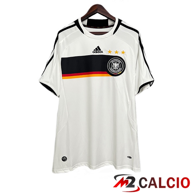 Maglie Calcio Germania Retro Prima Bianco 2008