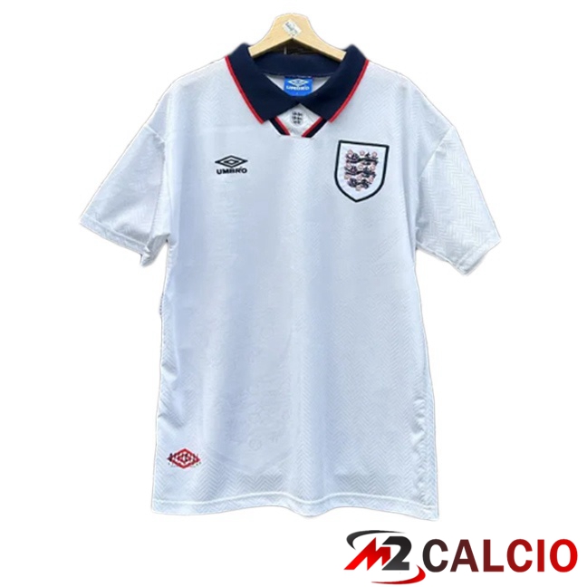 Maglie Calcio Inghilterra Retro Prima Bianco 1993-1995  Maglie Calcio Inghilterra Retro Prima Bianco 1993-1995