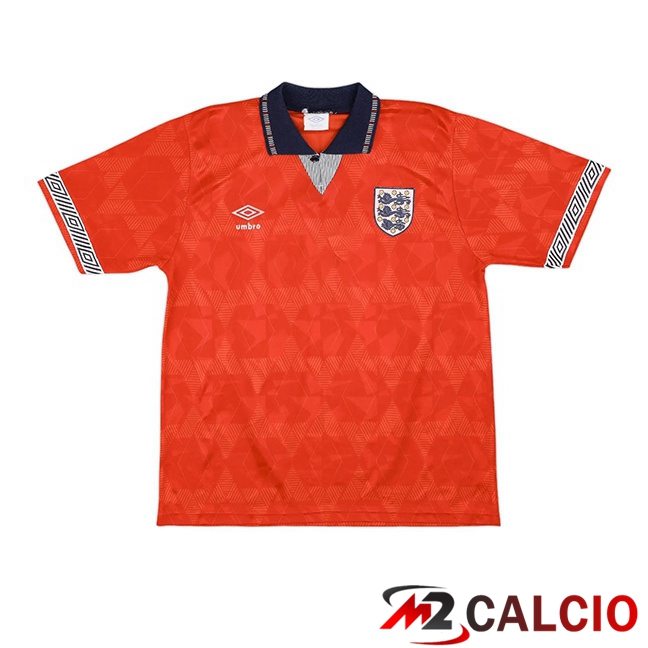 Maglie Calcio Inghilterra Retro Seconda Arancia 1990  Maglie Calcio Inghilterra Retro Seconda Arancia 1990