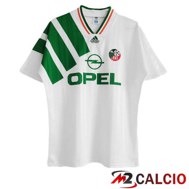 Maglie Calcio Irlanda Retro Bianco 1992-1994  Maglie Calcio Irlanda Retro Bianco 1992-1994