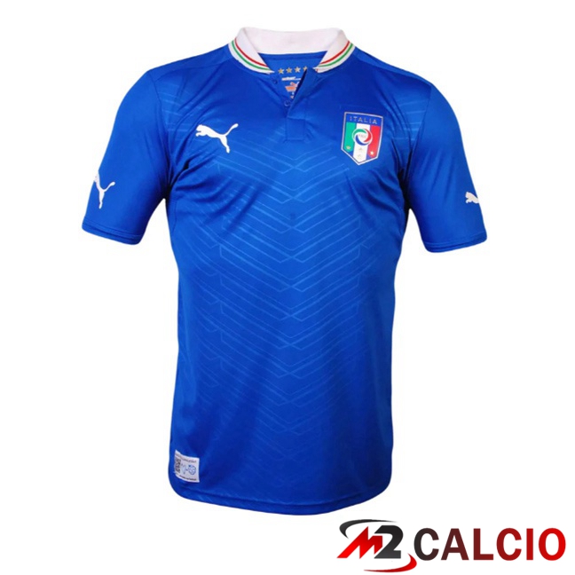 Maglie Calcio Italia Retro Prima Blu 2012  Maglie Calcio Italia Retro Prima Blu 2012