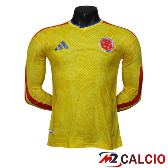 Maglie Calcio Colombia Prima Manica Lunga 2025/2026 Maglie Calcio Colombia Prima Manica Lunga 2025/2026