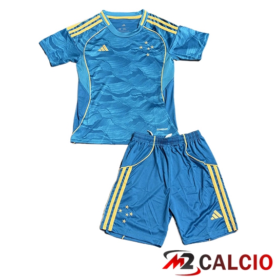 Maglie Calcio Cruzeiro Bambino Terza 2025/2026 Maglie Calcio Cruzeiro Bambino Terza 2025/2026