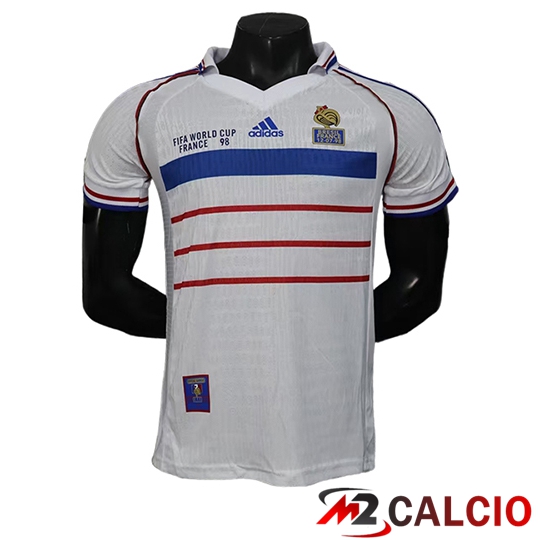 Maglie Calcio Francia Retro Seconda 1998/1999 Maglie Calcio Francia Retro Seconda 1998/1999