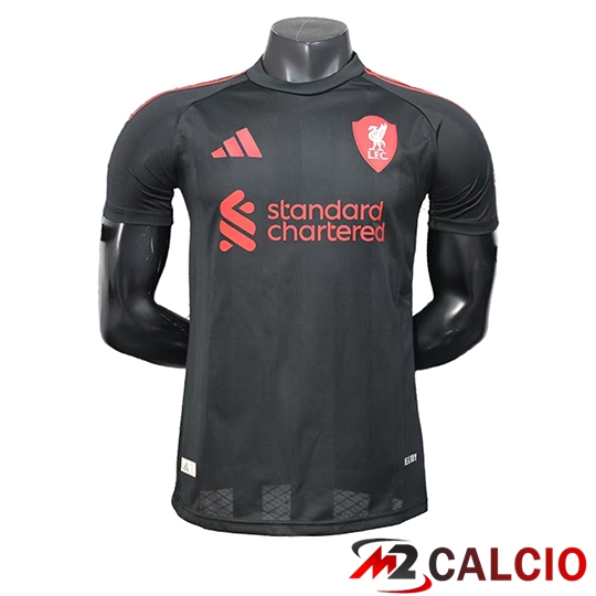Maglie Calcio Liverpool Edizione Speciale Nero 2025/2026 Maglie Calcio Liverpool Edizione Speciale Nero 2025/2026