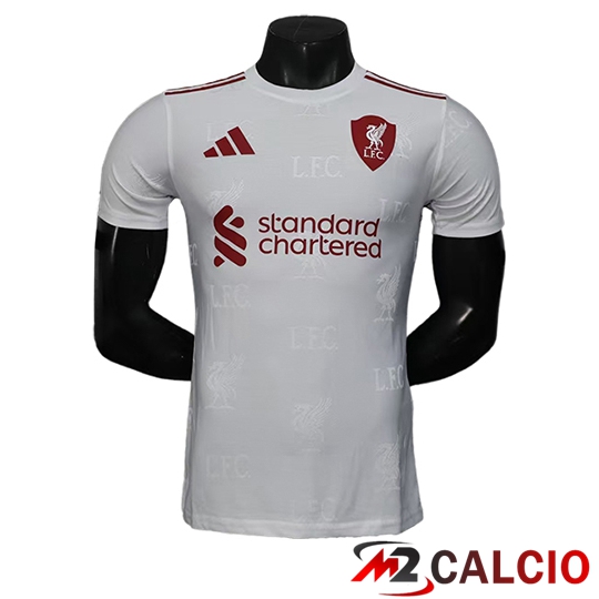 Maglie Calcio Liverpool Edizione Speciale Bianco 2025/2026 Maglie Calcio Liverpool Edizione Speciale Bianco 2025/2026