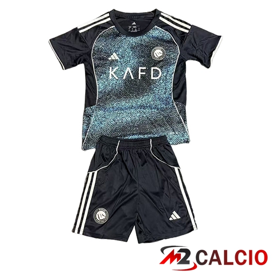Maglie Calcio Al-Nassr Bambino Seconda 2025/2026 Maglie Calcio Al-Nassr Bambino Seconda 2025/2026