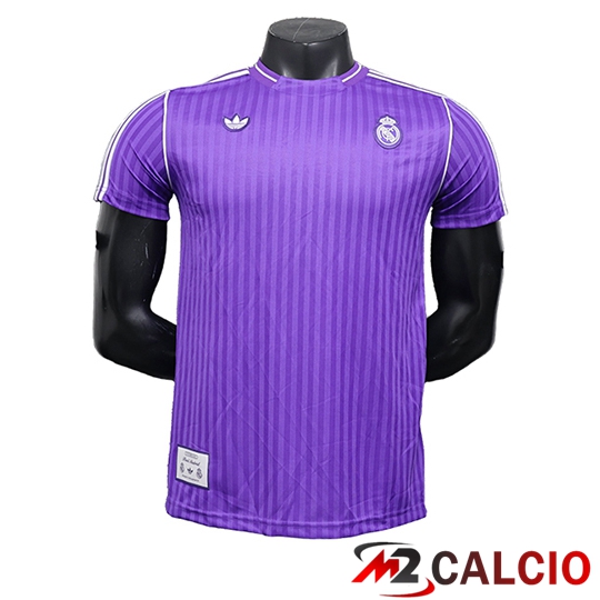 Maglie Calcio Real Madrid Edizione Speciale Viola 2025/2026 Maglie Calcio Real Madrid Edizione Speciale Viola 2025/2026