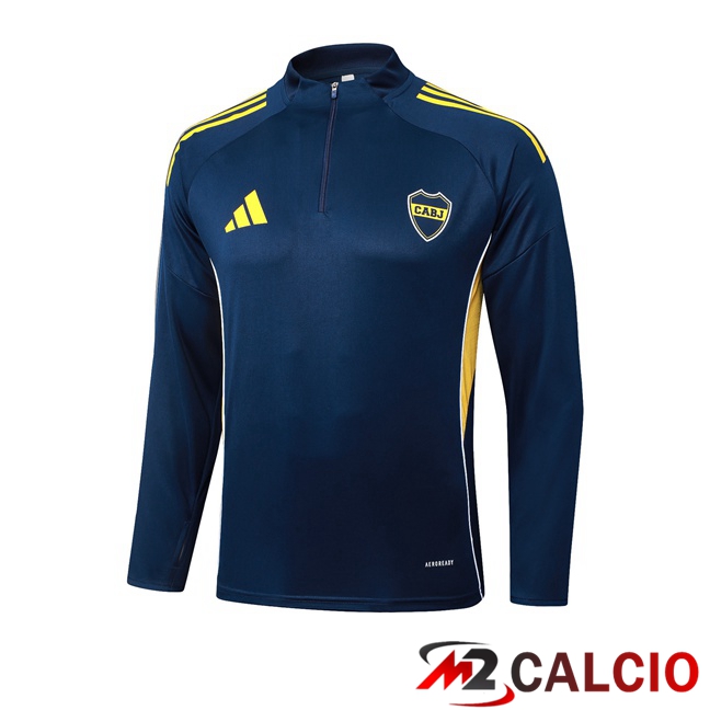 Felpa Allenamento Boca Juniors Blu Reale 2025/2026 Felpa Allenamento Boca Juniors Blu Reale 2025/2026