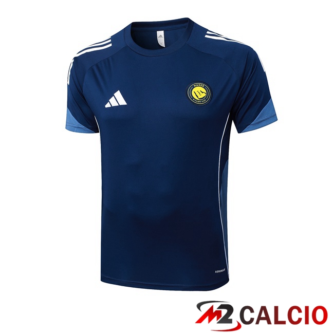 T Shirt Allenamento Al-Nassr FC Blu Reale 2025/2026 T Shirt Allenamento Al-Nassr FC Blu Reale 2025/2026