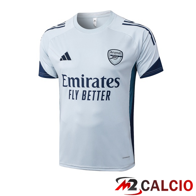 T Shirt Allenamento Arsenal Grigio 2025/2026 T Shirt Allenamento Arsenal Grigio 2025/2026
