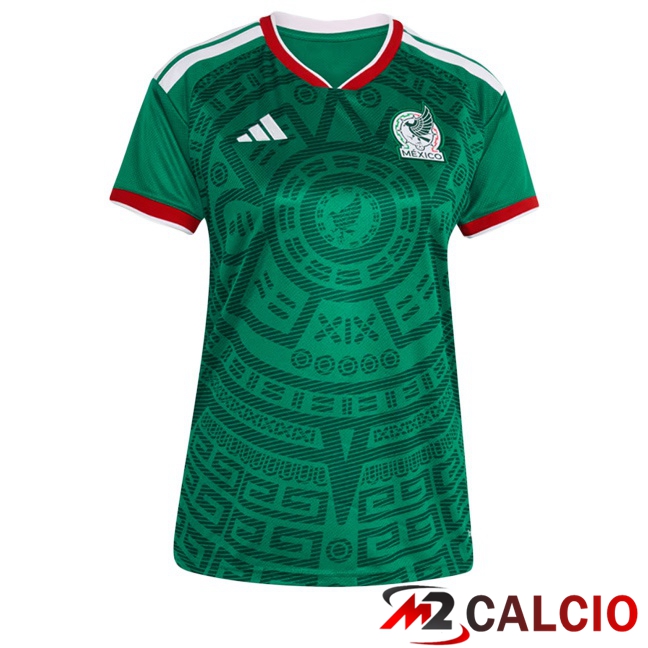 Maglie Calcio Messico Donna Prima Verde 2026/2027 Maglie Calcio Messico Donna Prima Verde 2026/2027