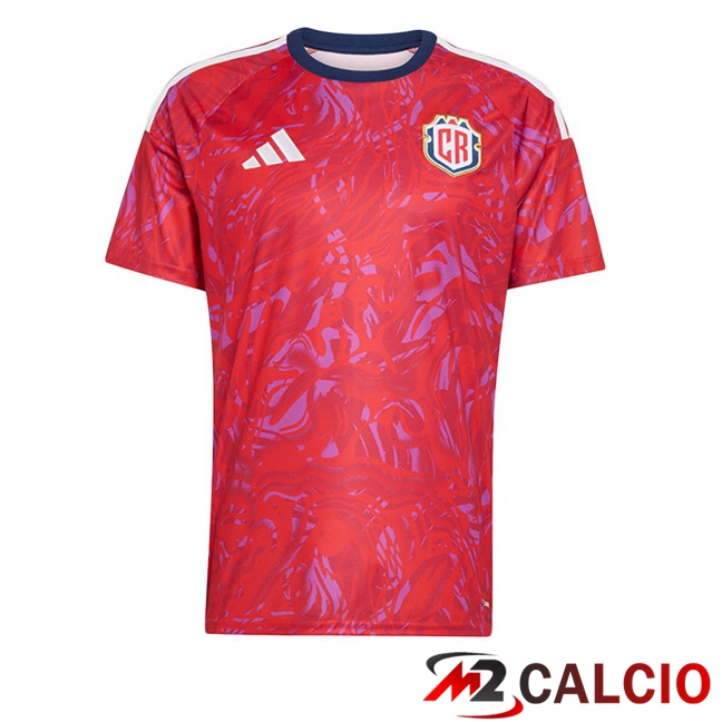 Maglie Calcio Costa Rica Prima Rosso 2026/2027 Maglie Calcio Costa Rica Prima Rosso 2026/2027