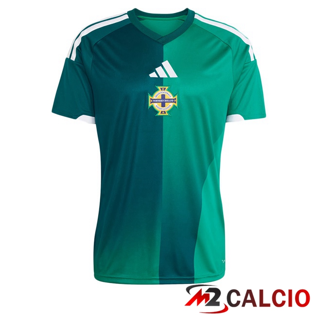 Maglie Calcio Irlanda del Nord Prima Verde 2026/2027 Maglie Calcio Irlanda del Nord Prima Verde 2026/2027