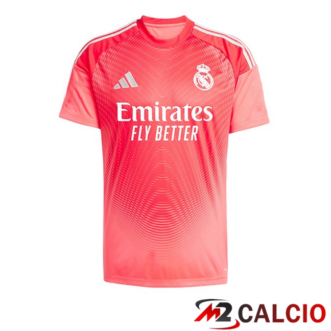 Maglie Calcio Real Madrid Portiere Rosa 2025/2026 Maglie Calcio Real Madrid Portiere Rosa 2025/2026
