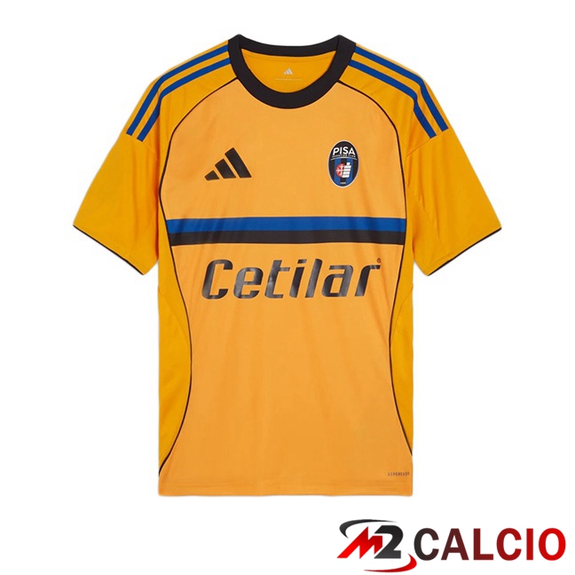 Maglie Calcio Pisa FC Seconda Giallo 2025/2026