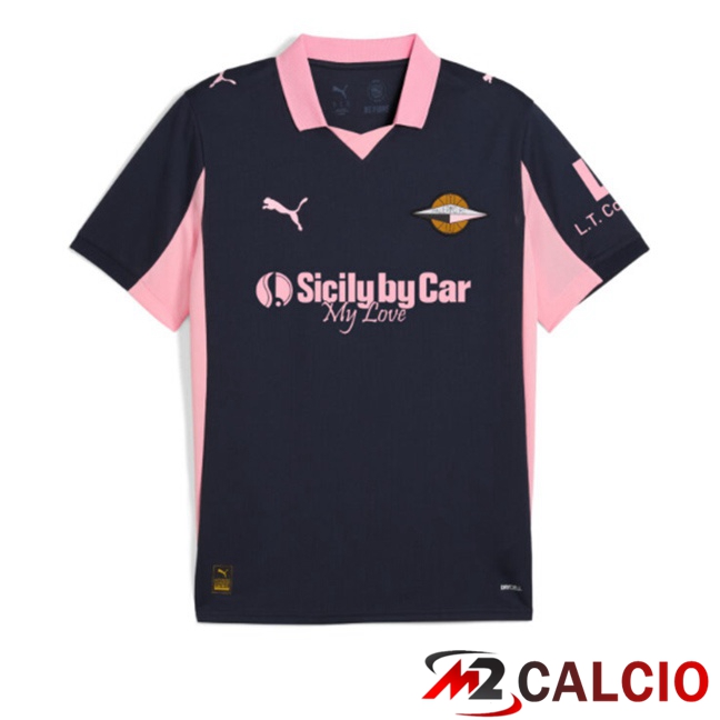 Maglie Calcio Palerme FC Seconda Nero 2025/2026 Maglie Calcio Palerme FC Seconda Nero 2025/2026