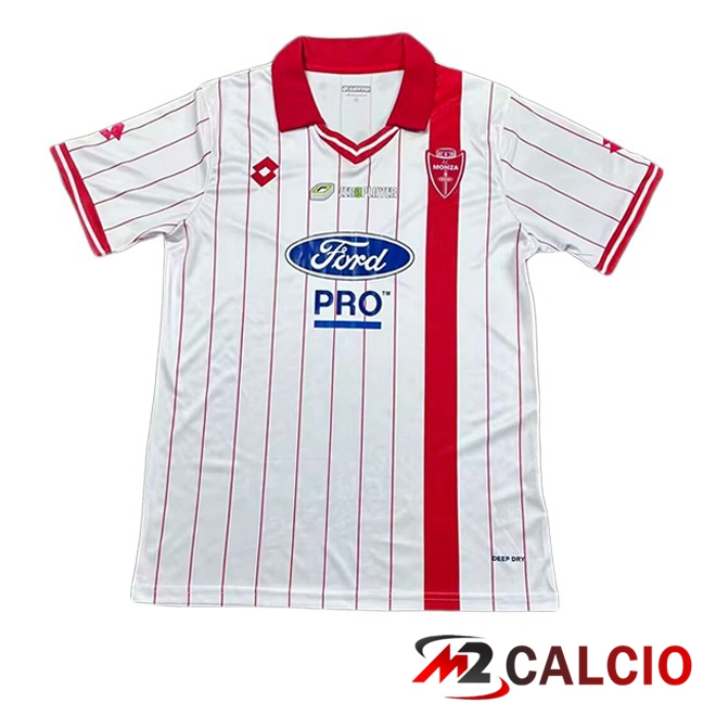 Maglie Calcio AC Monza Seconda Bianco 2025/2026 Maglie Calcio AC Monza Seconda Bianco 2025/2026