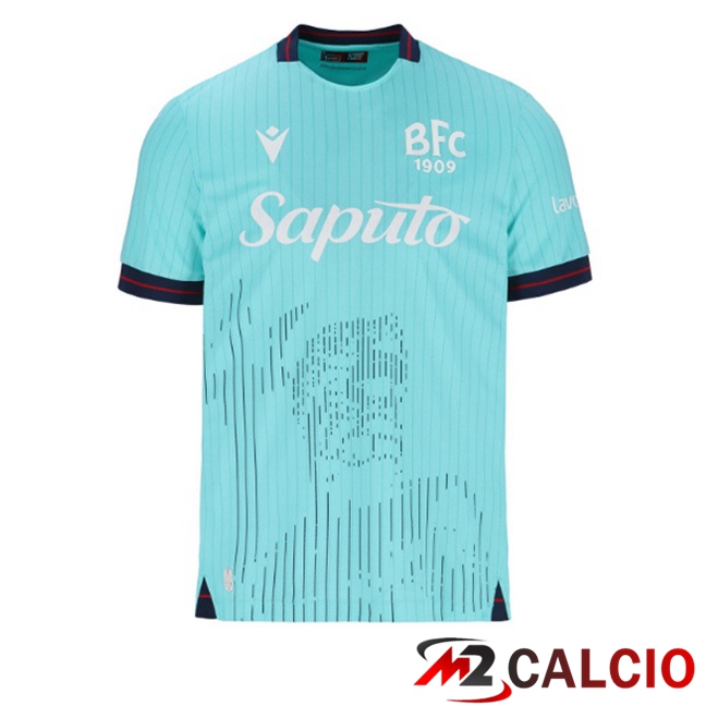Maglie Calcio Bologna Terza Blu 2025/2026 Maglie Calcio Bologna Terza Blu 2025/2026