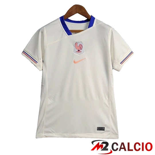 Maglie Calcio Francia Donna Seconda 2025/2026 Maglie Calcio Francia Donna Seconda 2025/2026