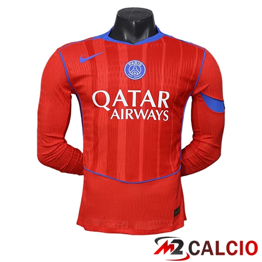 Maglie Calcio PSG Terza Manica Lunga 2025/2026 Maglie Calcio PSG Terza Manica Lunga 2025/2026