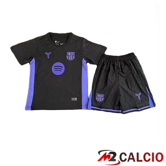 Maglie Calcio FC Barcellona Kobe Bryant Edizione Speciale Nero 2025/2026 Maglie Calcio FC Barcellona Kobe Bryant Edizione Speciale Nero 2025/2026
