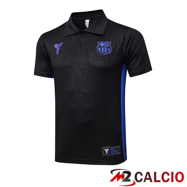 Maglia Polo FC Barcellona Nero 2025/2026 Maglia Polo FC Barcellona Nero 2025/2026