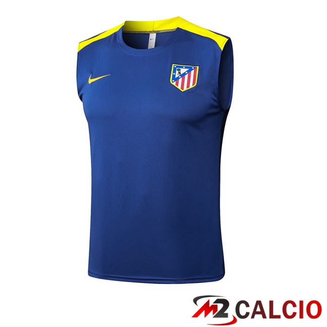 Canotta Allenamento Atletico Madrid Blu Reale 2025/2026 Canotta Allenamento Atletico Madrid Blu Reale 2025/2026
