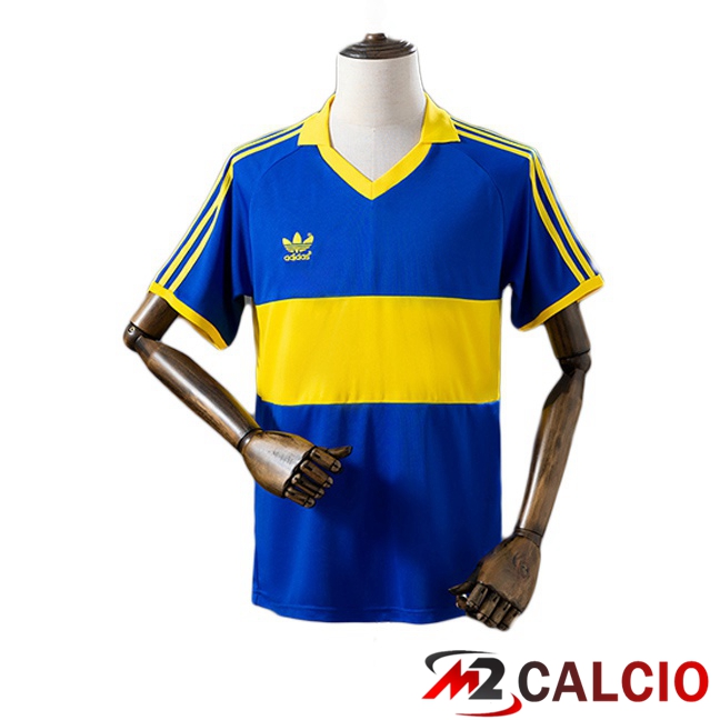 Maglie Calcio Boca Juniors Retro Prima Blu Reale 1985-1986