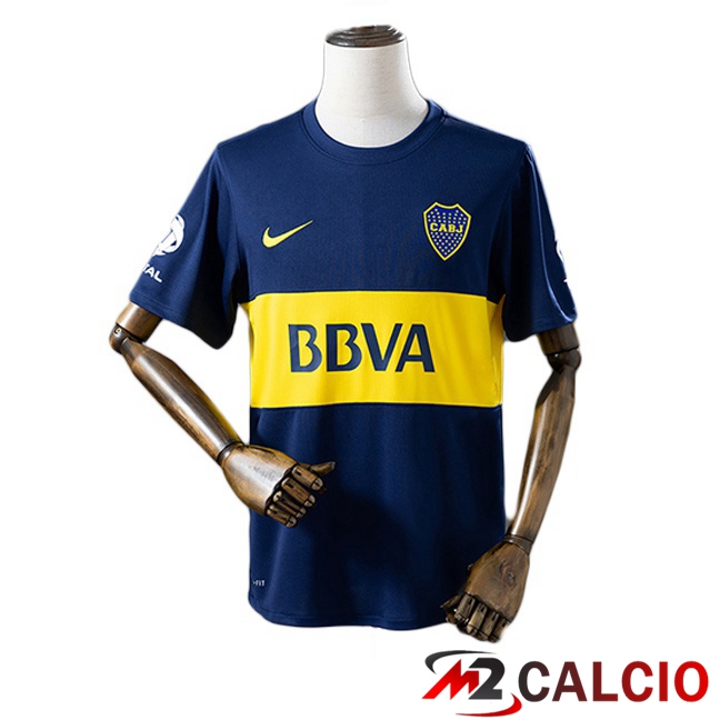 Maglie Calcio Boca Juniors Retro Prima Blu Reale 2014-2015