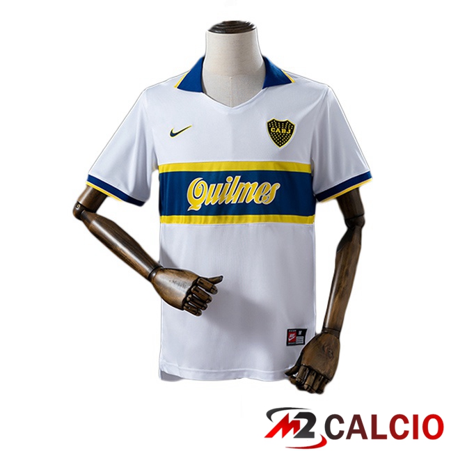 Maglie Calcio Boca Juniors Retro Seconda Bianco 1997-1998