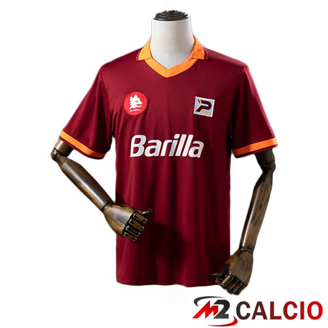 Maglie Calcio AS Roma Retro Prima Rosso 1982-1983 Maglie Calcio AS Roma Retro Prima Rosso 1982-1983