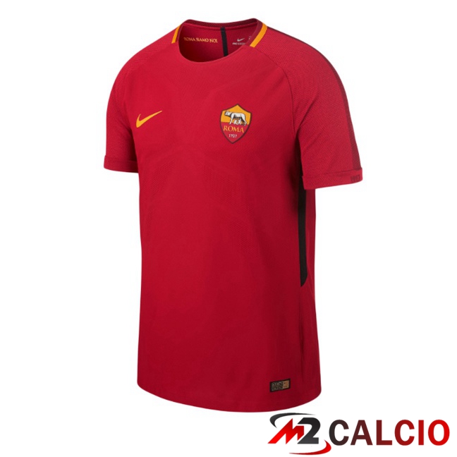 Maglie Calcio AS Roma Retro Prima Rosso 2017-2018 Maglie Calcio AS Roma Retro Prima Rosso 2017-2018