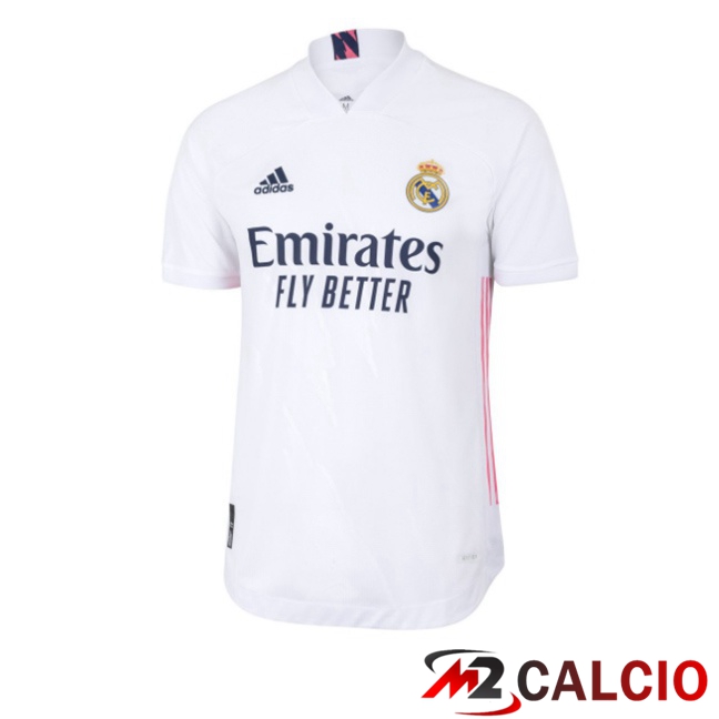 Maglie Calcio Real Madrid Retro Prima Bianco 2020-2021 Maglie Calcio Real Madrid Retro Prima Bianco 2020-2021