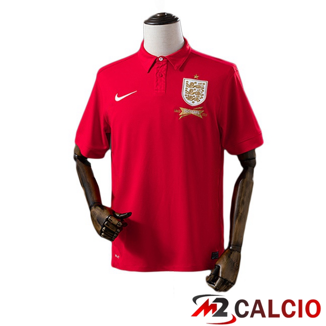 Maglie Calcio Inghilterra Retro Seconda Rosso 2013 Maglie Calcio Inghilterra Retro Seconda Rosso 2013