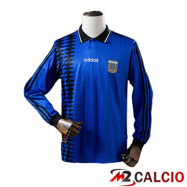 Maglie Calcio Argentina Retro Seconda Blu 1994 Maglie Calcio Argentina Retro Seconda Blu 1994