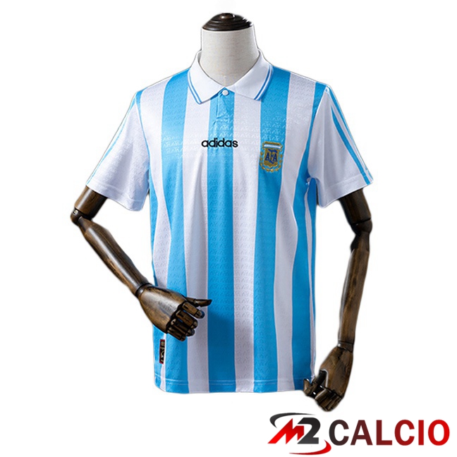 Maglie Calcio Argentina Retro Prima Blu Bianco 1994 Maglie Calcio Argentina Retro Prima Blu Bianco 1994