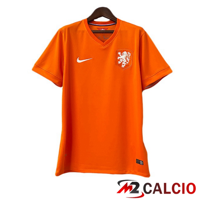 Maglie Calcio Paesi Bassi Retro Prima Arancia 2014 Maglie Calcio Paesi Bassi Retro Prima Arancia 2014
