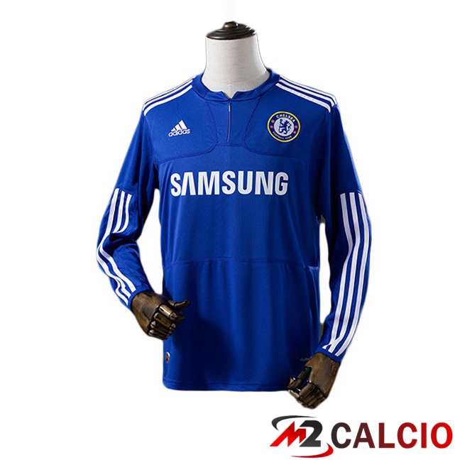 Maglie Calcio FC Chelsea Retro Prima Manica Lunga Blu 2009-2010 Maglie Calcio FC Chelsea Retro Prima Manica Lunga Blu 2009-2010